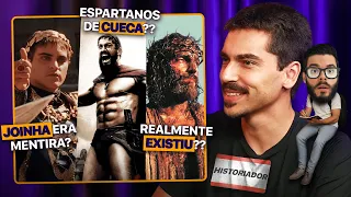 HISTORIADOR REAGE a FILMES HISTÓRICOS e diz o que é VERDADE e MENTIRA...