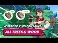 HOW TO FIND ALL TREE WOODS Genshin Impact Fontaine 4 0