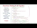 Python Functions - Parameters Return and Variable Scope