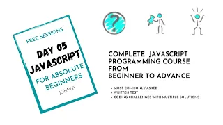 JavaScript Tutorial for Beginners - Full Course JavaScript Basics Crash Course Day 05 Johnny