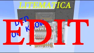 Minecraft Litematica Schematic Edits can be permanent