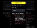 JS Challenge Why NaN NaN is False