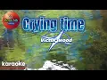 CRYING  TIME/KARAOKE/VICTOR WOOD