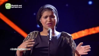 Arabs Got Talent عرض النصف نهائيات إيمان الشميطي 