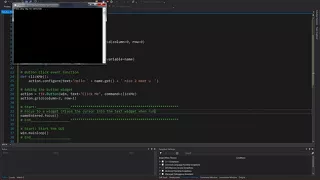 Python GUI 6 Focus Into A Widget