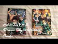 Manga Haul Demon Slayer coloring books Orange and Indigo