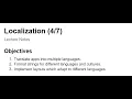 4-7 How to translate your Android app into another language