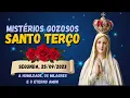Download Lagu SANTO TERÇO MARIANO 🌹 MISTÉRIOS GOZOSOS 🙏 SEGUNDA, 25/09/2023 🙌