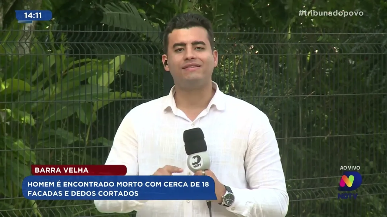 Barra Velha: homem é encontrado morto com cerca de 18 facadas e dedos cortados