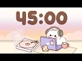 45 Minute Timer Study Timer for Classroom Focus