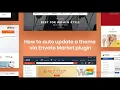 WPThemeGo How to Auto Update Themes and Plugins with Envato Market Plugin