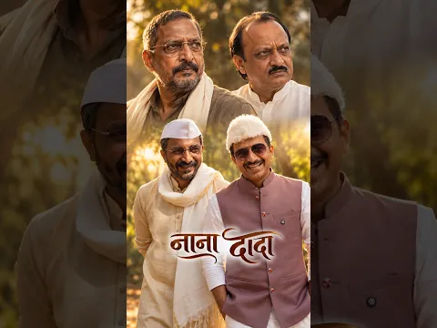 दादा - नाना ♥️| Mangaajjii | Marathi | #mangaajjii #nanapatekar #ajitpawar #friends