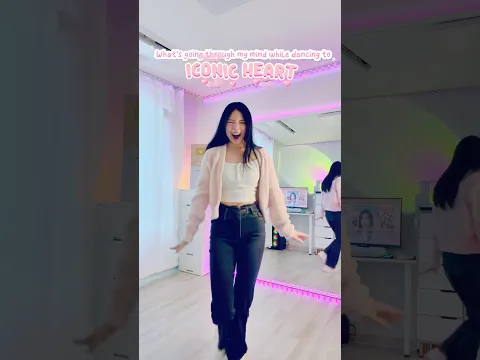 Cute but not so easy~🧠 Hearts2Hearts (하츠투하츠) - ‘ICONIC HEART’ #dancechallenge