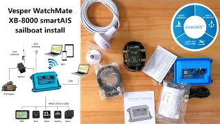 Vesper WatchMate XB-8000 smart AIS install- Sailing Sailfish Ep.35