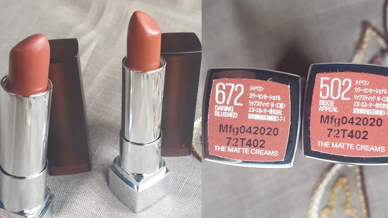 MAYBELLINE POWDER MATTES SWATCHES & REVIEW + 50 LAYERS OF LIPSTICK CHALLENGE!