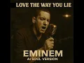 Download Lagu Love the Way You Lie - Eminem (AI Soul Cover) 