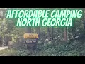Cheap Campsites Mulky Campground at Cooper Creek North Georgia