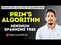 Prim s Algorithm for minimum spanning trees GATECSE DAA