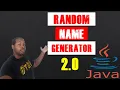 How to Generate Random Names in Java Redo Coding With Tre