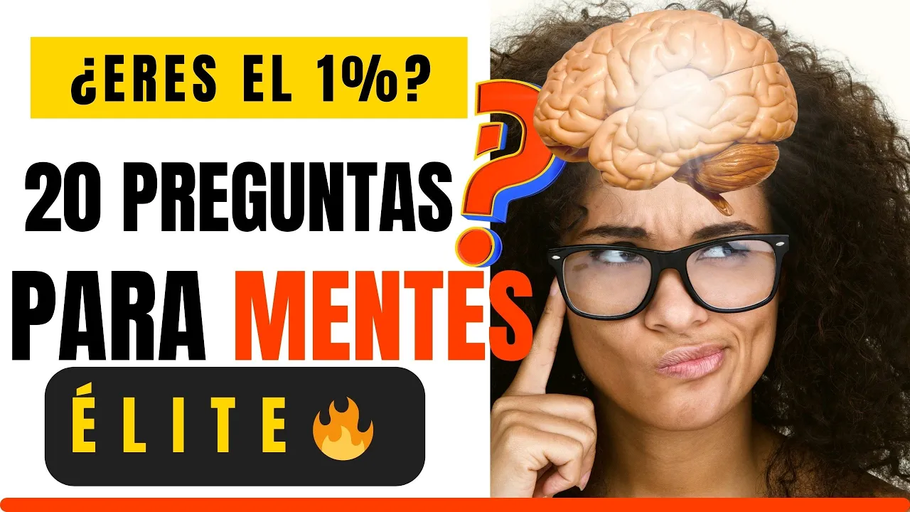 ¿Eres parte del 1%? Reta tu mente con estas 20 preguntas de cultura general 🧠🔥