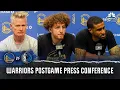 Steve Kerr Brandin Podziemski and Gary Payton II react to Moses Moody s knee injury NBC Sports BA