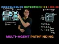 Subdivide MAPF problems with Independence Detection ID