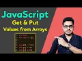 How to use array in JavaScript in Hindi Get values from Araay in Javascript Put value in Arrays