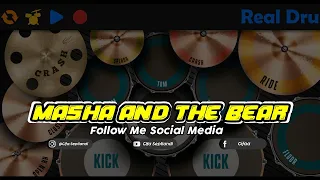 Download TIK TOK VIRAL !! DJ MASHA AND THE BEAR ( CEGUKAN ) || REAL DRUM COVER MP3