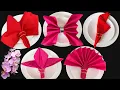 How to Fold Napkins with Rings 5 Elegant Ways
