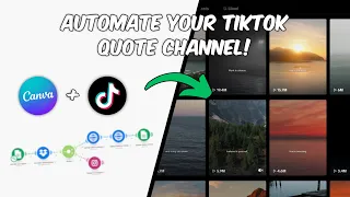 automate your tiktok quote channel step by step make com guide