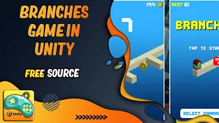 mobile casual game Branches clone in Unity3D Free source Code C
