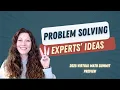 Build Math Minds 187 - Problem Solving Success 3 Experts Ideas from the 2025 Virtual Math Summit