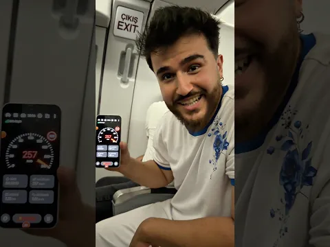 Bi uçak ne kadar hızlı ? #yusufkemer