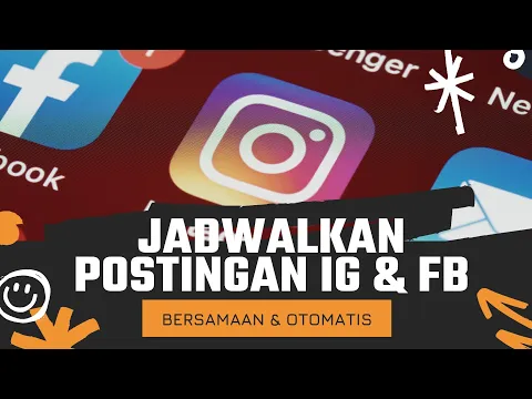 Jadwalkan Postingan Facebook dan Instagram Otomatis Bersamaan