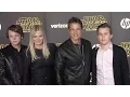 Rob Lowe Sheryl Berkoff Star Wars The Force Awakens World Premiere