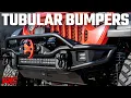 Tubular Winch Bumper for Jeep JK JL and JT