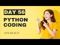 Day 56 100 Python Coding Challenge - Print Letter W Pattern using Stars Print letter W pattern