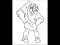Disneyclips The Hunchback of Notre Dame Quasimodo Coloring Pages