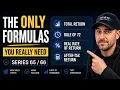 Top two formulas you NEED to know for the Series 65 and Series 66 Exam plus 2 bonus ones