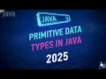 Day4-Primitive Data Types Java Data Types Size Range Default Values and Examples 2025