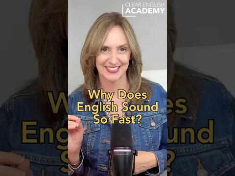 Why Does English Sound So Fast? | Listen for Stressed Words | English Listening Tip