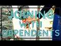 Joining the Air Force while married or with dependents