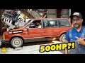 Finally BIG TURBO POWER Swapping a 500HP SRT4 Turbo Engine Into My Classic Dodge Caravan