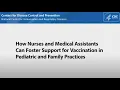 CDC Vaccination for Pediatrics Family Practice