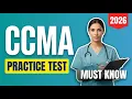 CCMA Study Guide 2026 Pass Your Exam with 127 Practice Questions and Detailed Explained Answers Now