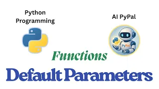 38 Functions - Default Parameters