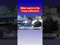 Biden on Trump s mugshot Handsome guy