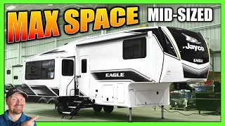 Perfect RV for Park Hoppers Extended Stays 2026 Jayco Eagle 29RLC Couple s Camping Fifth Wheel RV