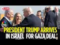 Download Lagu Israel LIVE: President Trump Arrives in Tel Aviv as Hostages Released | Trump Gaza Summit | N18G