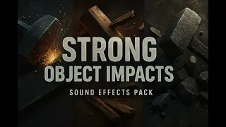 Strong Object Impacts Sound Effects Watermarked Game Ready SFX Unity Sound Pack